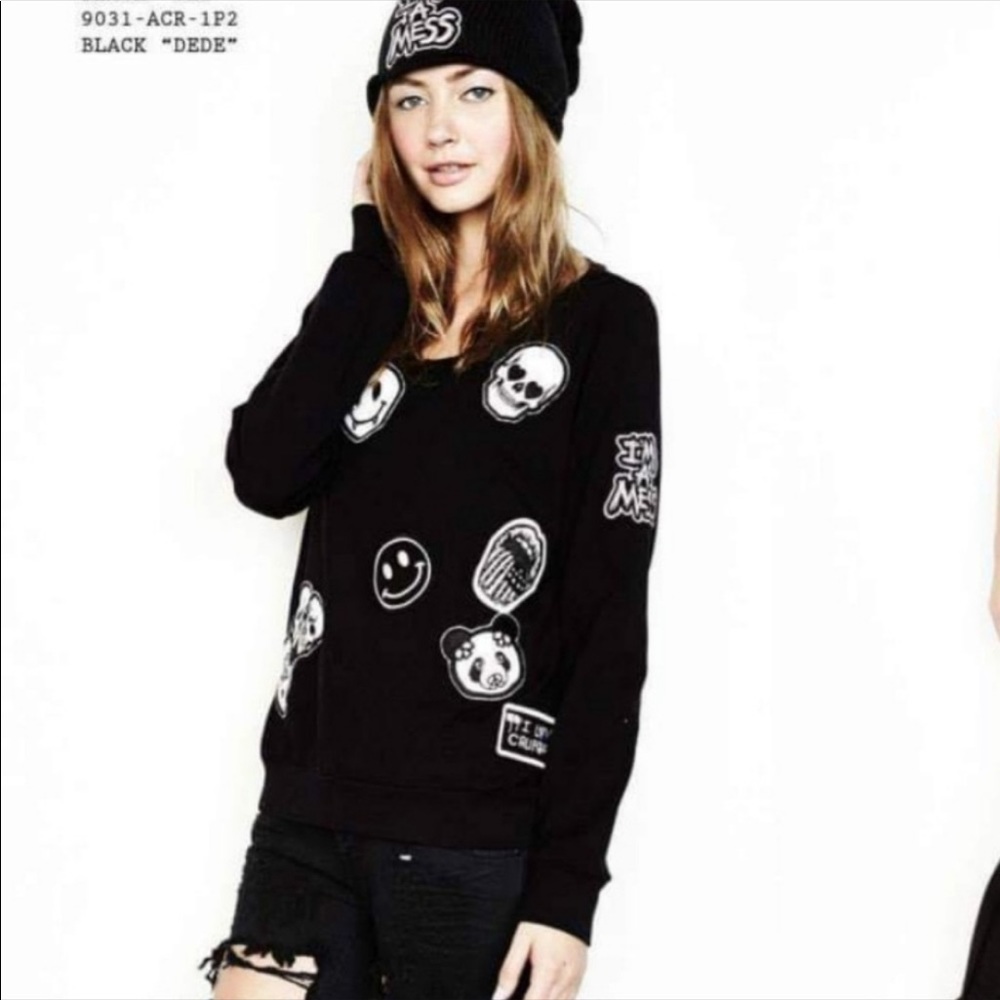 Lauren Moshi - CALIFORNIA ELEMENTS SWEATSHIRT